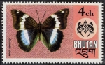 Stamps : Asia : Bhutan :  Mariposas
