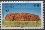 Sellos de Europa - Francia -  Parque Nacional Uluru Australia