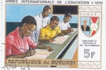Sellos de Africa - Burundi -  Año Internacional de la educación 