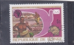 Sellos de Africa - Guinea -  centenario U.P.U. (Unión Postal Universal)