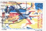 Stamps : Europe : Andorra :  atletismo