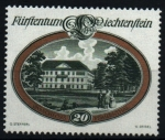 Stamps Liechtenstein -  serie- Castillos