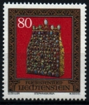 Sellos de Europa - Liechtenstein -  serie- Joyas imperíales castillo de Viena