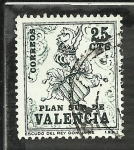 Stamps Spain -  Escudo del Rey Don Jaime