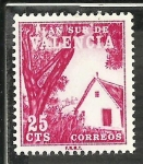 Stamps Spain -  Barraca