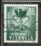 Stamps Spain -  Caliz
