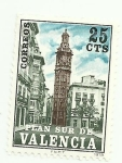 Stamps Spain -  Torre de Sta. Catalina