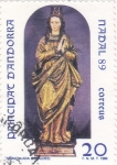 Stamps Andorra -  NAVIDAD'89