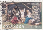 Stamps Andorra -  NAVIDAD