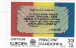 Stamps Andorra -  Aplicación de la reforma CEPT