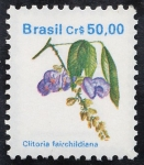 Sellos de America - Brasil -  Flores