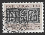 Stamps Vatican City -  342 - VI Congreso Internacional de Arqueología Cristiana