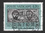 Sellos de Europa - Vaticano -  343 - VI Congreso Internacional de Arqueología Cristiana