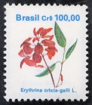 Stamps Brazil -  Flores