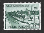 Sellos de Europa - Vaticano -  401 - Visita del Papa Pablo VI a la India