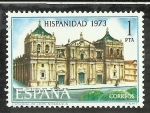 Stamps Spain -  Catedral de Leon(Nicaragua)