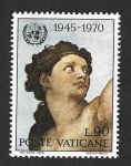 Stamps : Europe : Vatican_City :  493 - XXV Aniversario de las Naciones Unidas