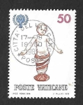 Stamps Vatican City -  664 - Año Internacional del Niño
