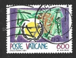 Stamps Vatican City -  691 - Año internacional de los Discapacitados