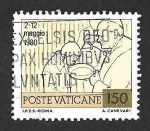Sellos de Europa - Vaticano -  697 - Viajes del Papa Juan Pablo II