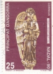Stamps Andorra -  NAVIDAD'90  angelet