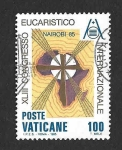Sellos del Mundo : Europa : Vaticano :  761 - XLIII Congreso Eucarístico Internacional. Nairobi, Kenia