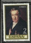 Stamps Spain -  Autoretrato (Vicente Lopez)