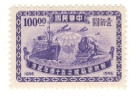 Stamps Asia - China -  transportes