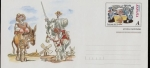 Stamps Spain -  Escenas del Quijote - sobre prefranqueado