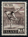 Stamps : Europe : Iceland :  serie- Deportes
