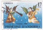 Stamps Andorra -  NAVIDAD'85