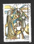 Stamps Vatican City -  851 - Santa Ángela de Mérici 