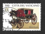 Stamps Vatican City -  1030 - Carruajes y Automóviles Papales
