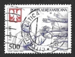 Stamps : Europe : Vatican_City :  C68 - Juan Pablo II en República Dominicana