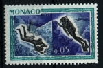 Stamps Monaco -  serie- Historia exploración marina
