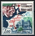 Stamps Monaco -  XXXI rally Monte-Carlo