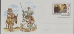 Stamps Spain -  Escenas del Quijite - sobre prefranqueado