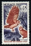 Stamps Monaco -  serie- Aves beneficiosas para la agricultúra