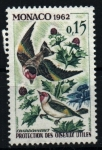 Stamps Monaco -  serie- Aves beneficiosas para la agricultúra