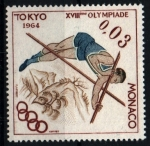 Stamps Monaco -  JJ.OO.Tokio