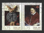 Stamps : Europe : Vatican_City :  1506bc - IV Centenario de la Fundación de los Archivos Secretos del Vaticano.