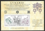 Stamps Vatican City -  HB 717a - 400 Aniversario del Calendario Gregoriano