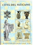 Sellos de Europa - Vaticano -  HB 718 - Colección del Vaticano: El Papado y el Arte
