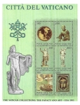 Stamps Vatican City -  HB 720 - Colección del Vaticano: El Papado y el Arte
