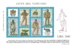 Stamps Vatican City -  HB 792 - Exposición Mundial de Filatelia Olímpica en Roma OLYMPHILEX '87 