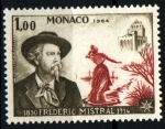 Stamps Monaco -  50 años de su muerte