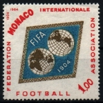 Stamps Monaco -  60 aniv. F.I.F.A.