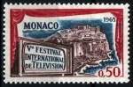 Stamps Monaco -  Vº festival Intern. Televisión