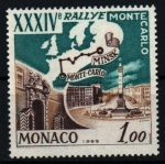 Stamps Monaco -  XXXIV Rallye Monte Carlo