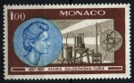 Stamps Monaco -  Centenario nacimiento Mª Curie